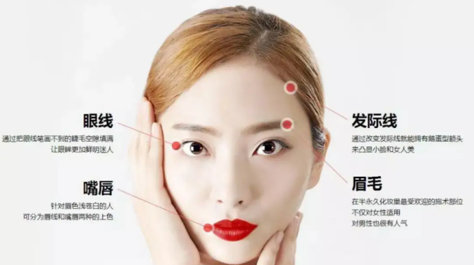 半永久妆都包含哪些美容技能